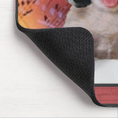 Geborener Musik-Liebhaber Mousepad (Ecke)