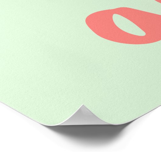 Geborener Phantastischer Cartoon Hirsch Poster (Ecke)