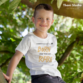 Geborener Rare Leap Year Boy 29 Feb Geburtstag T-Shirt