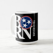 GEBORENER Tennessee 15oz Tasse Black (Vorderseite Links)