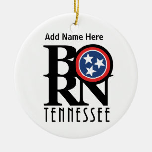 GEBORENER Tennessee Keramik Ornament
