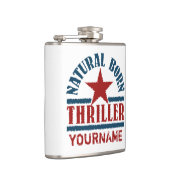 Geborener Thrillerkolben Flachmann (Rechts)