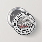 Geborener Typ Button (Vorne & Hinten)