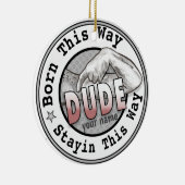 Geborener Typ Keramik Ornament (Rechts)