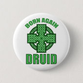 Geborener wieder Druide Button (Vorderseite)