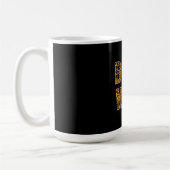 geborener Wildzackiger-Löwe Kaffeetasse (Links)