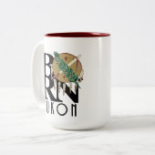 GEBORENER Yukon, Oklahoma 15oz Zweifarbige Tasse (Vorderseite Links)