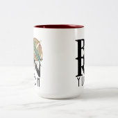 GEBORENER Yukon, Oklahoma 15oz Zweifarbige Tasse (Mittel)