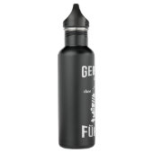 Geborener Zugführer Edelstahlflasche (Links)