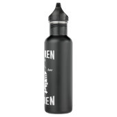 Geborener Zugführer Edelstahlflasche (Rechts)