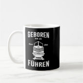 Geborener Zugführer Kaffeetasse (Links)