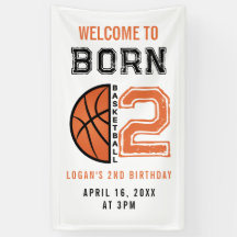 Geborenes 2-Ball-Basketball 2. Party zum Geburtsta