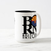 GEBORENES Arizona 15oz Zweifarbige Tasse (VorderseiteRechts)