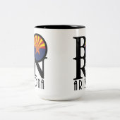 GEBORENES Arizona 15oz Zweifarbige Tasse (Mittel)