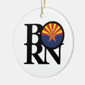 GEBORENES Arizona Keramik Ornament (Links)