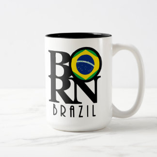 GEBORENES Brasilien 15oz Zweifarbige Tasse