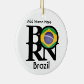 GEBORENES Brasilien Keramik Ornament (Rechts)