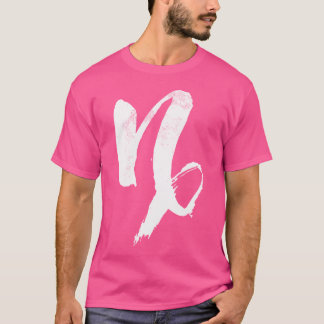 Geborenes Capricorn Symbol Design Zodiac Sign Astr T-Shirt