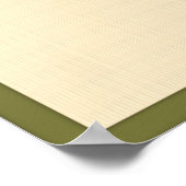 Geborenes Fischplakat Poster (Ecke)