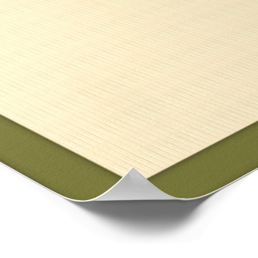 Geborenes Fischplakat Poster (Ecke)