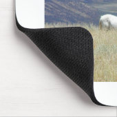 Geborenes freies wildes Mustang-Pferd Mousepad (Ecke)