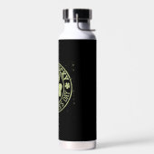 Geborenes Glück am St. Patrick's Day Trinkflasche (Links)