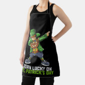 Geborenes Glück am St. Patrick's Day zum Geburtsta Schürze (InSitu)