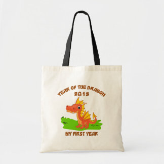 Geborenes Jahr des Drache-Baby-Geschenks 2012 Tragetasche