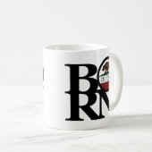 GEBORENES Kalifornien 11oz Kaffeetasse (VorderseiteRechts)