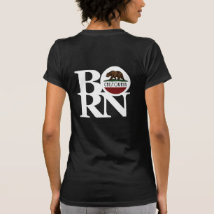 GEBORENES Kalifornien T-Shirt