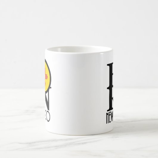 GEBORENES neues Mexiko 11oz Kaffeetasse (Mittel)