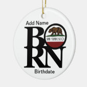 GEBORENES San Francisco Custom Ornament (Links)