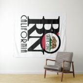 GEBORENES Santa Cruz Tapestry Wandteppich (Beispiel (Horizontal))