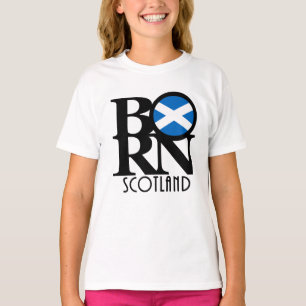 GEBORENES Schottland T-Shirt