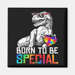 Geborenes Special Trex Puzzle Dino Boys Autisenes Magnet