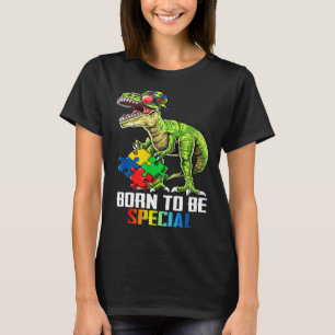 Geborenes Special Trex Puzzle Dino Boys Autisenes T-Shirt
