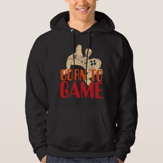 Geborenes Spiel Hoodie (Vorderseite)