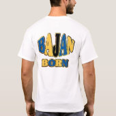 GEBORENES T-SHIRT BARBADOS BAJAN (Rückseite)