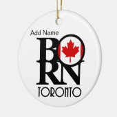 GEBORENES Toronto individuell einstellbar Keramik Ornament (Links)
