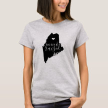 Geborenes und erhöhtes Staat-T-Shirt