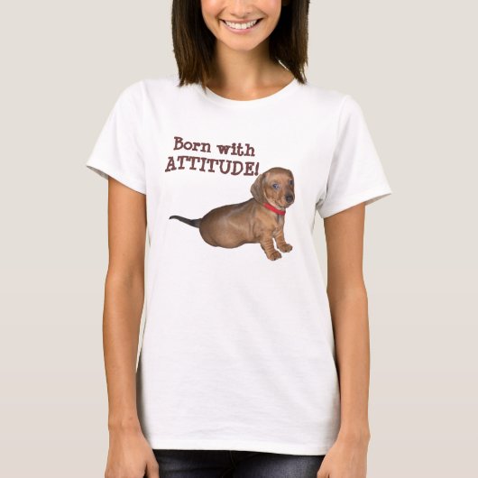Geborenes withATTITUDE! T-Shirt (Vorderseite)