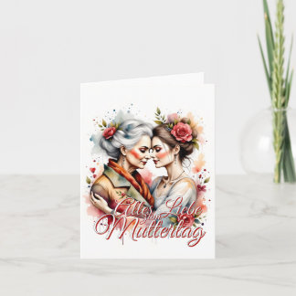 Geborgenheit & Liebe - Zum Muttertag alles Liebe! Karte