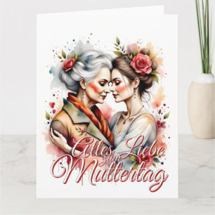 Geborgenheit & Liebe - Zum Muttertag alles Liebe! Karte