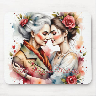 Geborgenheit & Liebe – Zum Muttertag alles Liebe! Mousepad