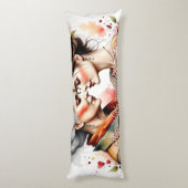 Geborgenheit & Liebe - Zum Muttertag alles Liebe! Seitenschläferkissen (Rückseite (Vertikal))