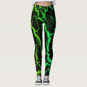 Geborstene Weltraumlava - Regenbogen RYGCB Leggings