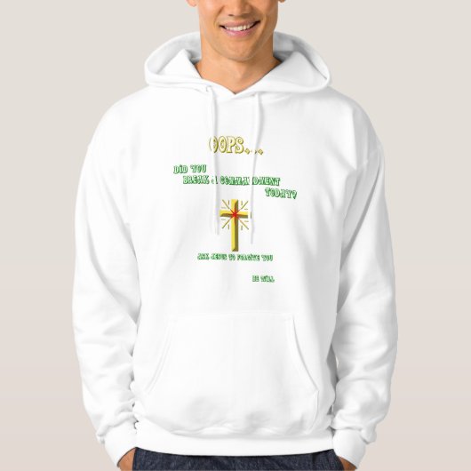 Gebot-Christliche Hoodie (Vorderseite)