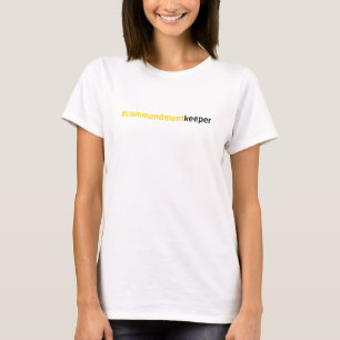 Gebot des modernen religiösen Zitats - Hashtag-Geb T-Shirt