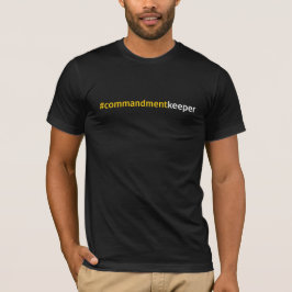 Gebot des modernen religiösen Zitats - Hashtag-Geb T-Shirt