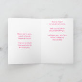 Gebote Dankeskarte (Innenseite)